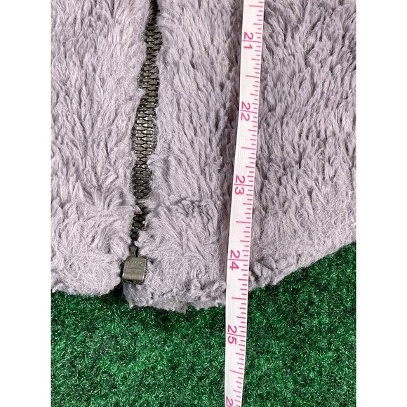 Patagonia‎ Gray Faux Fur Zip Up Sherpa Pelage Vest Womens Sz XS - Picture 3 of 7